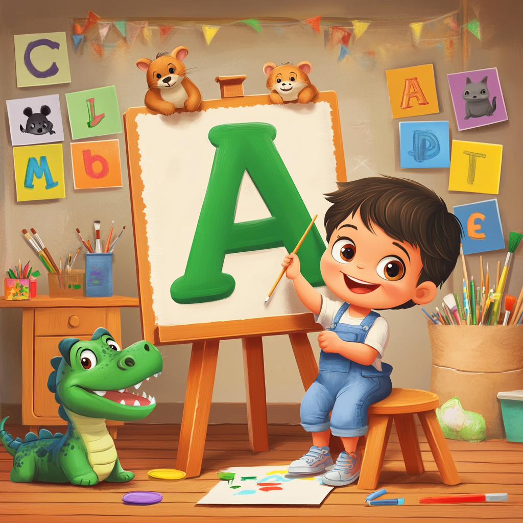 Alphabet Coloring Book